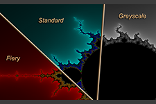 Mandelbrot colour schemes